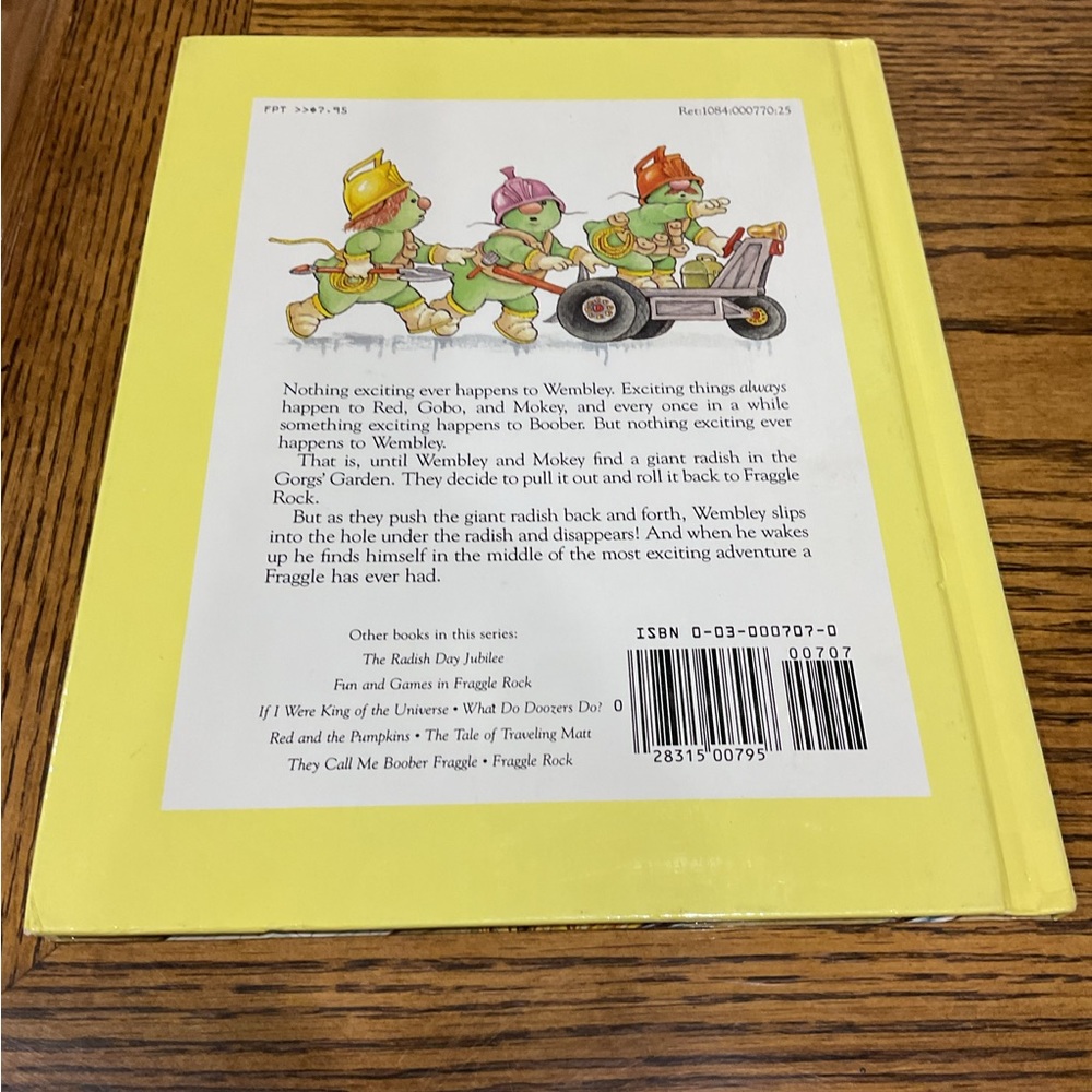 4 Fraggles - Fraggle Rock books set - Picture 10 of 14